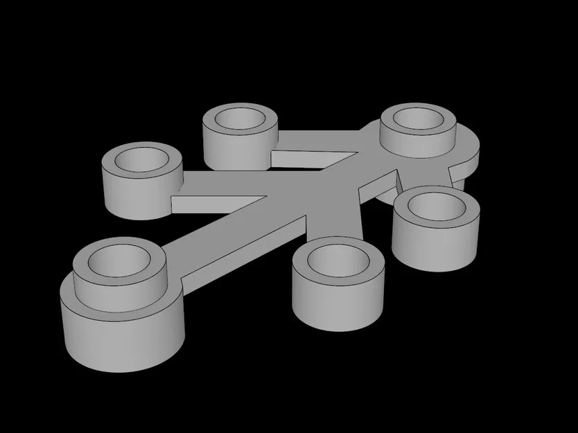 Lá cây trang trí tương thích Lego 2423.dat (Mô hình 3D in tại nhà) - Image 1
