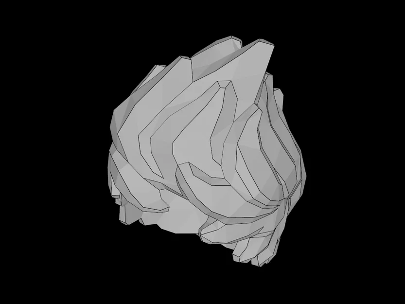 Mẫu Tóc Dựng Ngược Cá Tính Cho Minifig Lego In 3D - Image 1