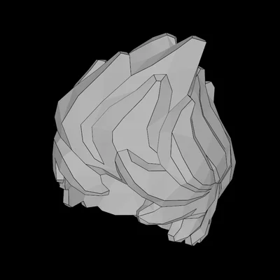 Mẫu Tóc Dựng Ngược Cá Tính Cho Minifig Lego In 3D