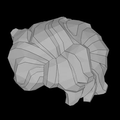 Tóc rối cho Minifig tương thích LEGO - Mẫu phụ kiện in 3D độc đáo