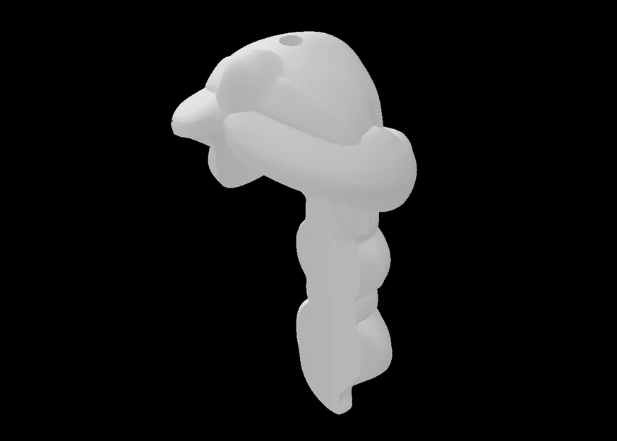 Mẫu tóc búp bê kiểu tiểu thư tương thích Lego in 3D - Image 1