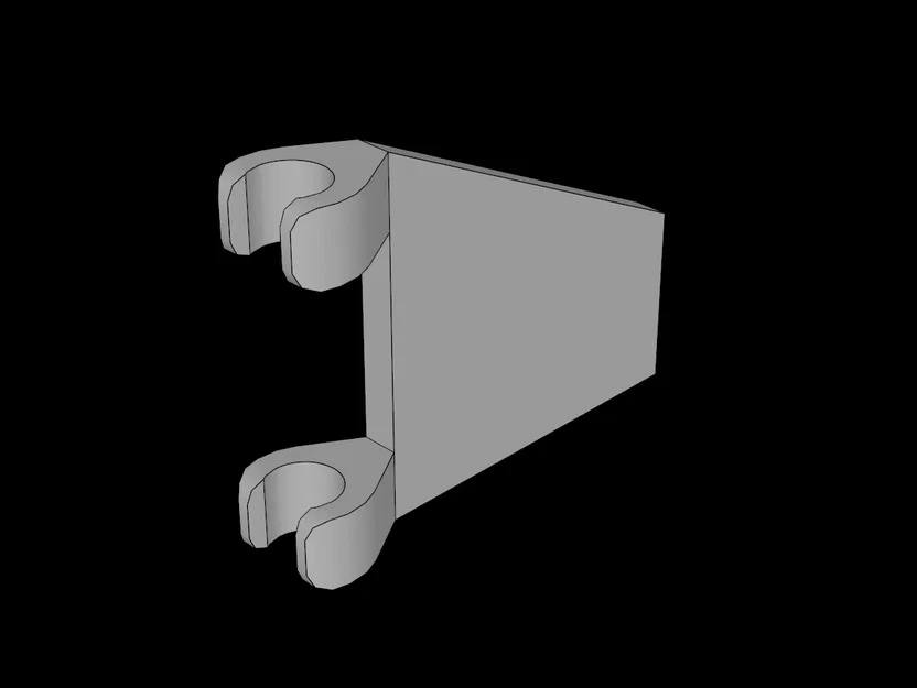 Mô hình lá cờ 2x2 Trapezoid tương thích Lego tự in 3D - Image 1