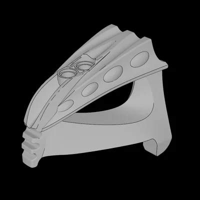 Mô hình đầu rồng Fenrakk tương thích Lego (Bionicle 54273.dat)