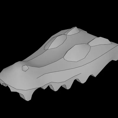 Mô hình đầu cá sấu in 3D tương thích với Lego cực độc đáo