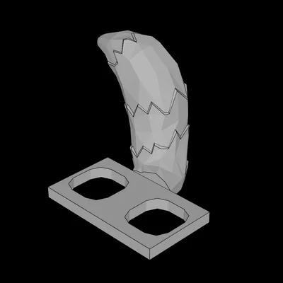 Mô hình đuôi thú bông phụ kiện tương thích Lego cực chất