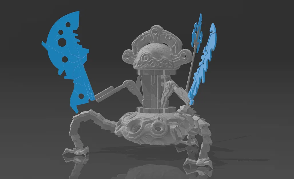 Mô hình 3D Guardian Scout III từ Breath of the Wild - Image 1