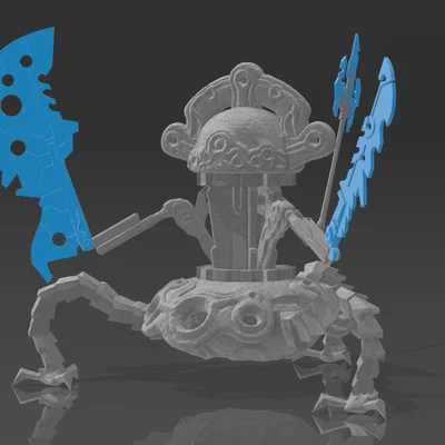 Mô hình 3D Guardian Scout III từ Breath of the Wild