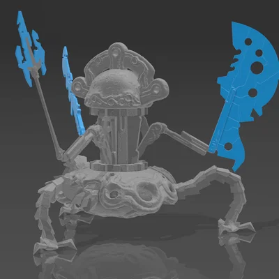 Mô hình 3D Guardian Scout III từ Breath of the Wild