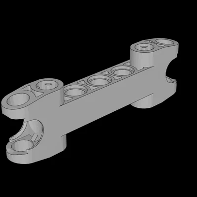 Khớp nối Technic 2x7 tương thích Lego (50898) in 3D siêu chuẩn