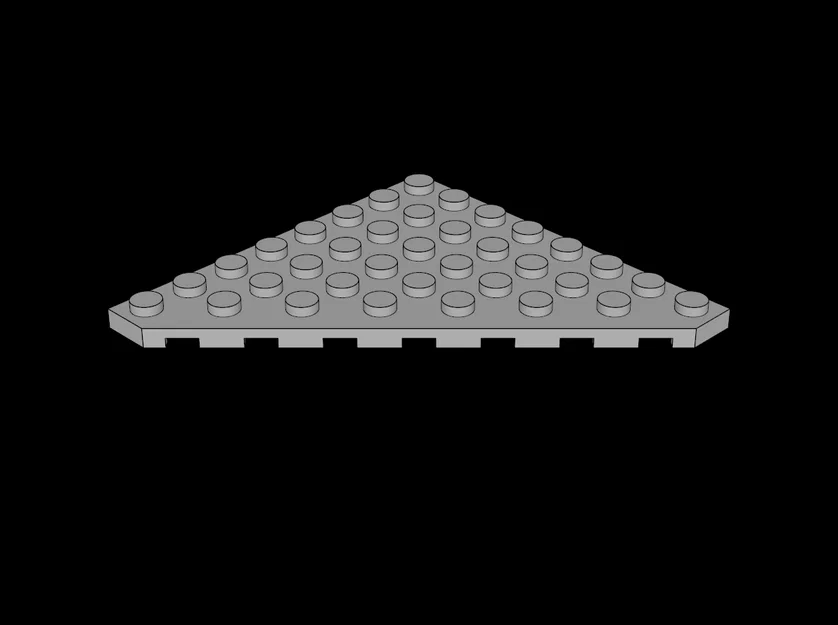 Tấm nền Lego Compatible 30504 - Mảnh ghép lắp ráp dạng góc 8x8 - Image 1