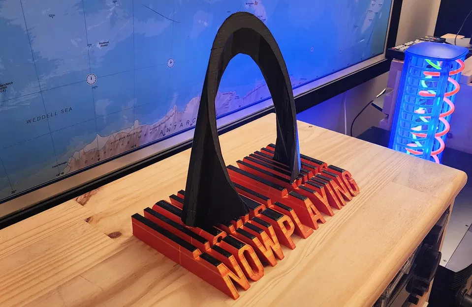 Giá đỡ bìa đĩa than Now Playing - Image 1