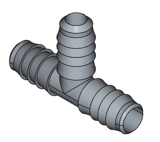 Khớp nối ống chữ T (T-Piece) dùng cho máy in 3D - Thiết kế tối ưu - Image 4