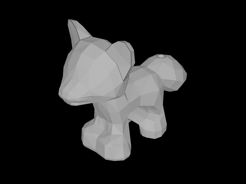 Mô hình Cáo nhỏ in 3D tương thích hệ thống Lego Friends và Elves - Image 1