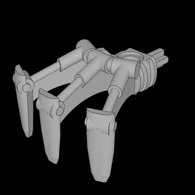 Móng vuốt Technic Bionicle tương thích Lego (32506.dat) cho máy in 3D