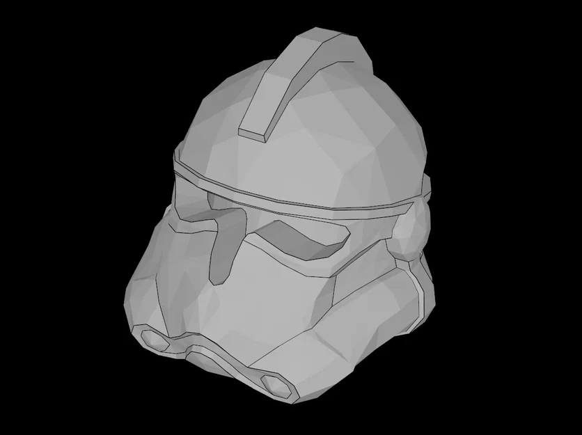 Mũ bảo hiểm Clone Trooper Phase II in 3D tương thích LEGO - Image 1