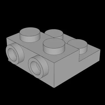 Mảnh ghép Lego 2x2 tương thích (Mã 99206) - Phụ kiện lắp ráp 3D