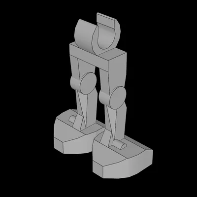 Chân máy cơ khí tương thích Lego 30376 - File in 3D