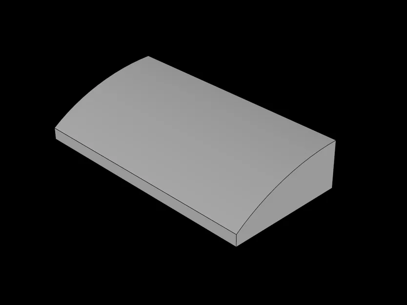 Gạch Mái Cong 2x4 Tương Thích LEGO Tự In 3D - Image 1