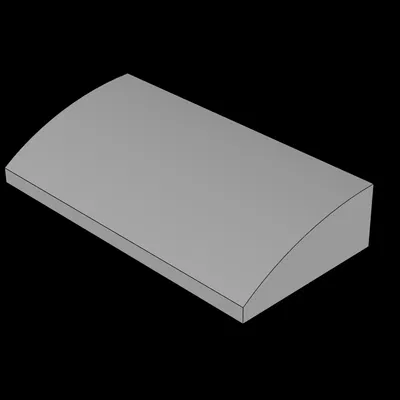 Gạch Mái Cong 2x4 Tương Thích LEGO Tự In 3D