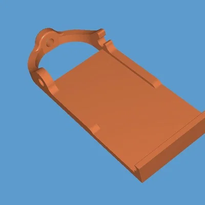 Móc khóa kiêm giá đỡ điện thoại thông minh in 3D tiện lợi