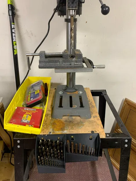 Giá treo tường đựng bộ mũi khoan hệ mét (25 món) - Image 2