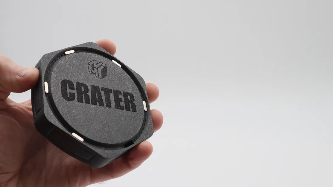 CRATER - Khay Đựng Phụ Kiện Game Bàn Cờ Dạng Module Gắn Nam Châm Có Thể Chồng Tầng - Image 4