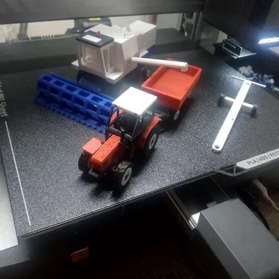 Mô hình máy gặt đập liên hợp Fortschritt 514