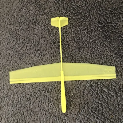 Mô hình máy bay lượn phóng bằng dây thun (Rubber Band Glider) cải tiến