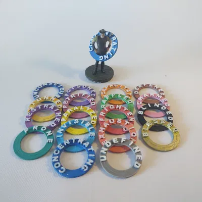 Bộ vòng đánh dấu trạng thái - DnD/TTRPG