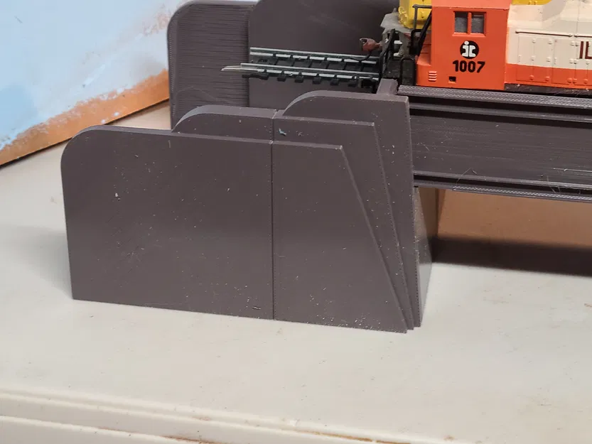 Mô hình cầu đường sắt dầm sàn đá dằn (Ballast Deck Girder Bridges) - Image 9