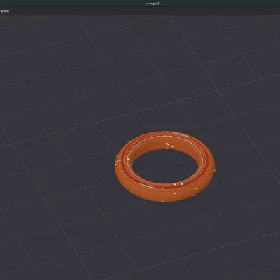 Bộ phóng tên lửa nước - O-ring in 3D (TPU)