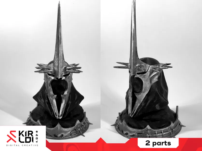 Tượng bán thân Witch King of Angmar - LOTR - Image 1