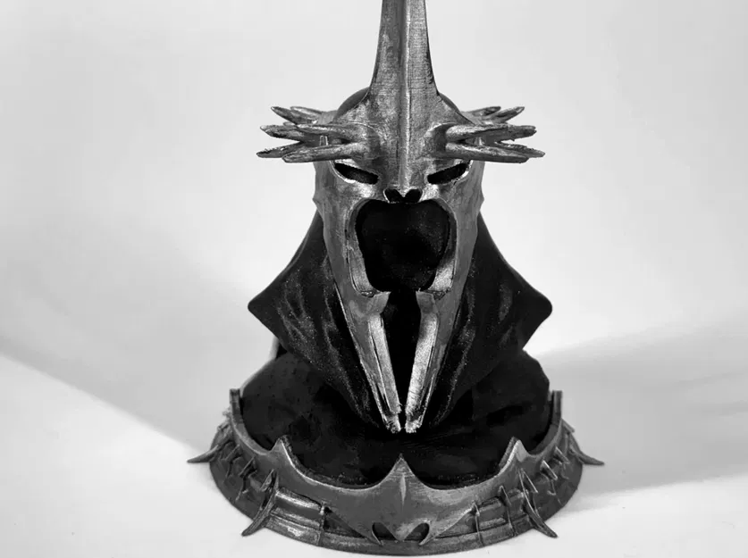 Tượng bán thân Witch King of Angmar - LOTR - Image 3