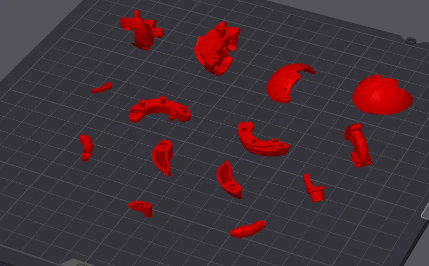 Mô hình Anime Alpha Hydranoid với hướng in tối ưu cho máy in 3D sợi nhựa - Image 1