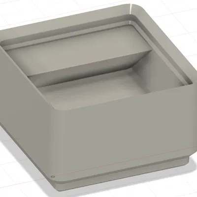 Gridfinity Refined: Khay đựng tham số có vách ngăn và kệ dán nhãn