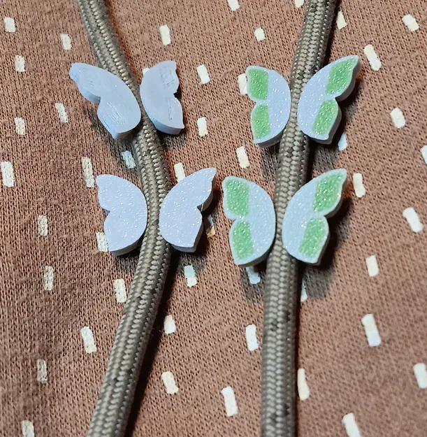 Mẫu hạt nhựa 3D hình bướm (Butterfly Beads) trang trí siêu xinh - Image 1