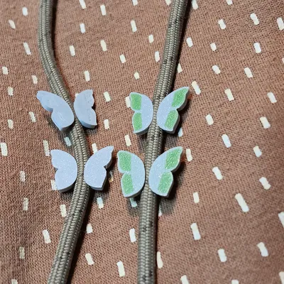 Mẫu hạt nhựa 3D hình bướm (Butterfly Beads) trang trí siêu xinh
