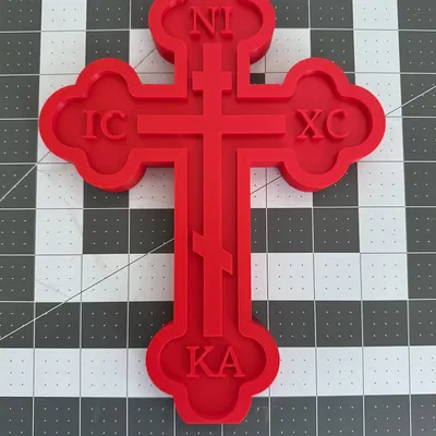 Mô hình Thánh giá Chính thống giáo để bàn in 3D tinh xảo