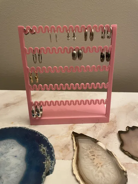 Kệ trưng bày bông tai (Earring Stand) xinh xắn in 3D - Image 1