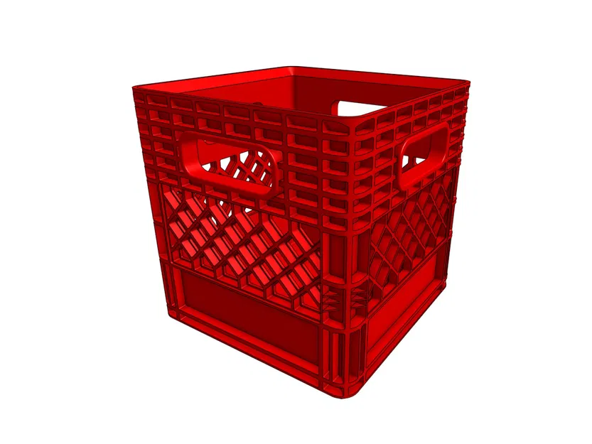Thùng Đựng Đồ Parametric Milk Crate (Stackable) - Image 2