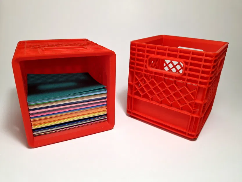 Thùng Đựng Đồ Parametric Milk Crate (Stackable) - Image 3