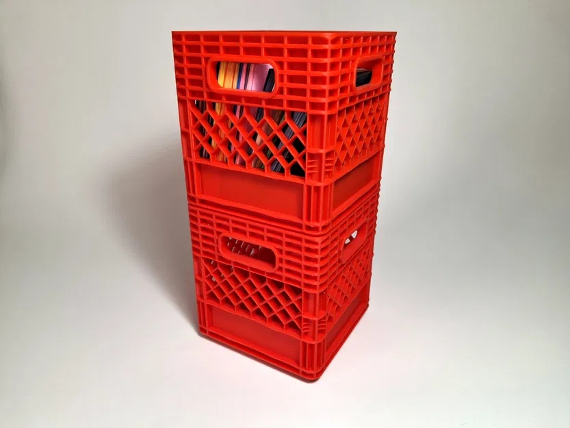 Thùng Đựng Đồ Parametric Milk Crate (Stackable) - Image 4