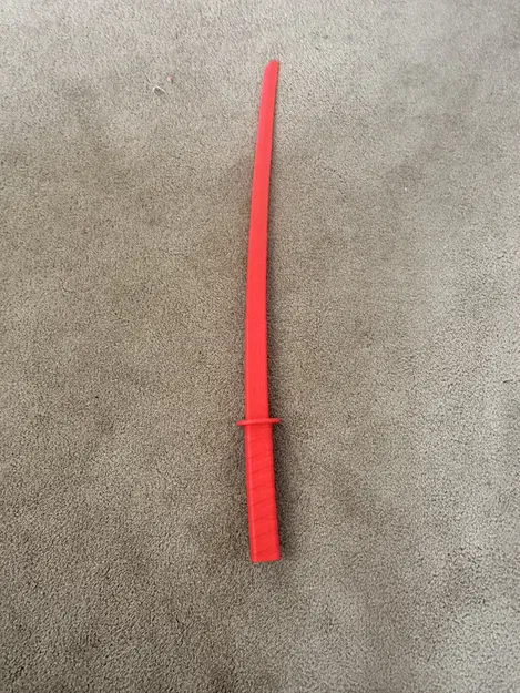 Mô hình kiếm Katana mini pop-out giải trí cho người đam mê 3D - Image 1