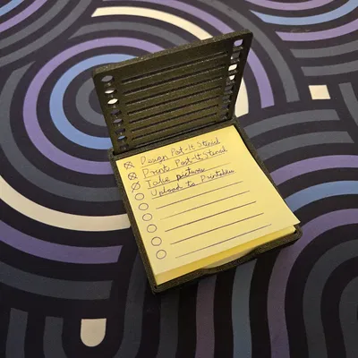 Hộp đựng giấy Post-it & Khuôn tô danh sách công việc (To-Do List)