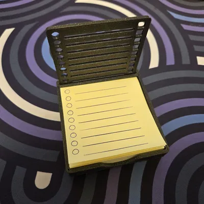 Hộp đựng giấy Post-it & Khuôn tô danh sách công việc (To-Do List)