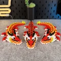 Mô hình Rồng (Dragon) khớp nối linh hoạt (có thể in nhiều màu) - Thumbnail 4