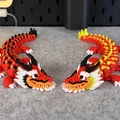 Mô hình Rồng (Dragon) khớp nối linh hoạt (có thể in nhiều màu) - Thumbnail 5