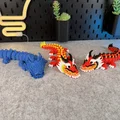 Mô hình Rồng (Dragon) khớp nối linh hoạt (có thể in nhiều màu) - Thumbnail 6