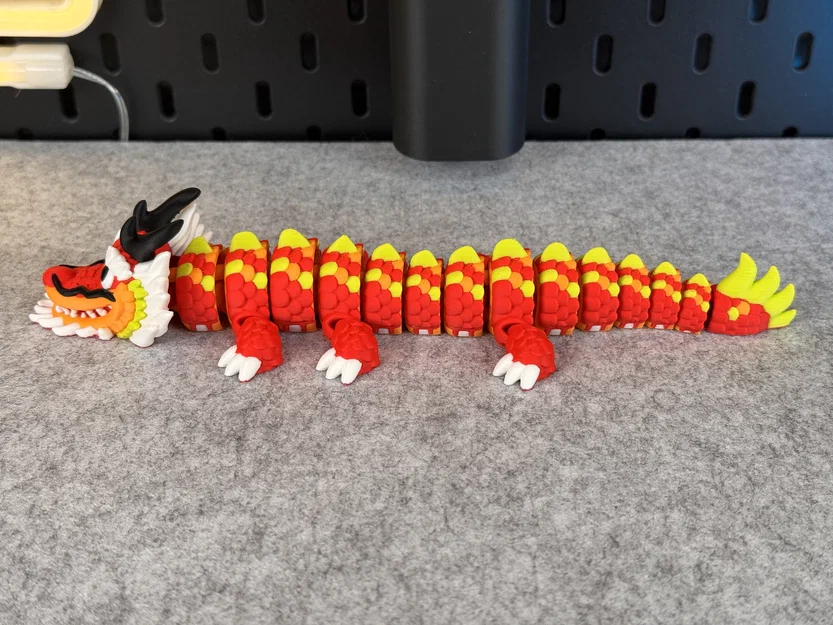 Mô hình Rồng (Dragon) khớp nối linh hoạt (có thể in nhiều màu) - Image 9