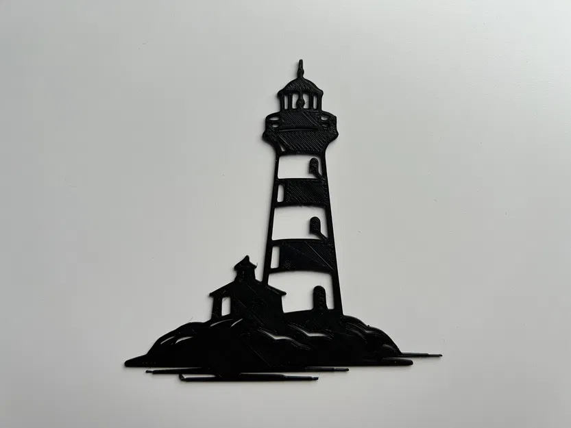 Tranh treo tường 3D hình ngọn hải đăng nghệ thuật (Lighthouse Art) - Image 1